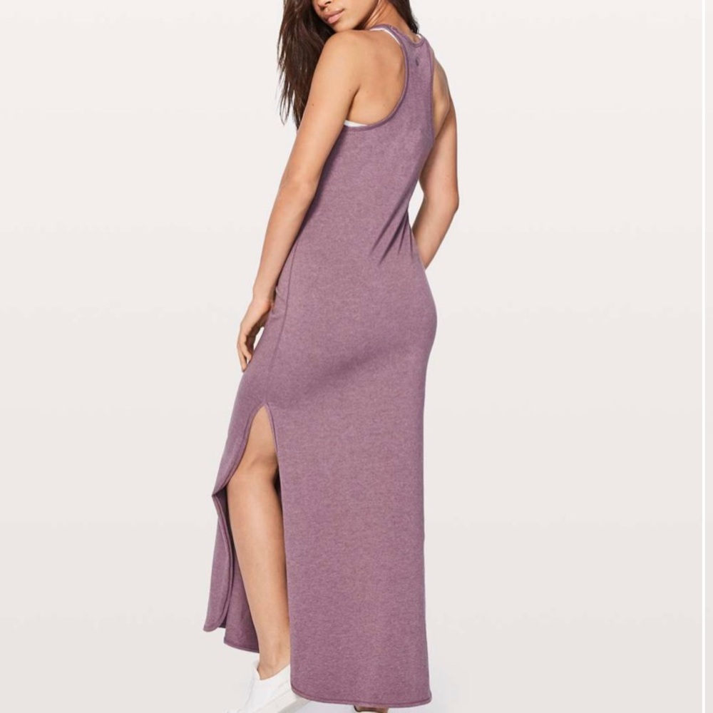 lululemon athletica Mauve/Purple Racerback Maxi Dress
